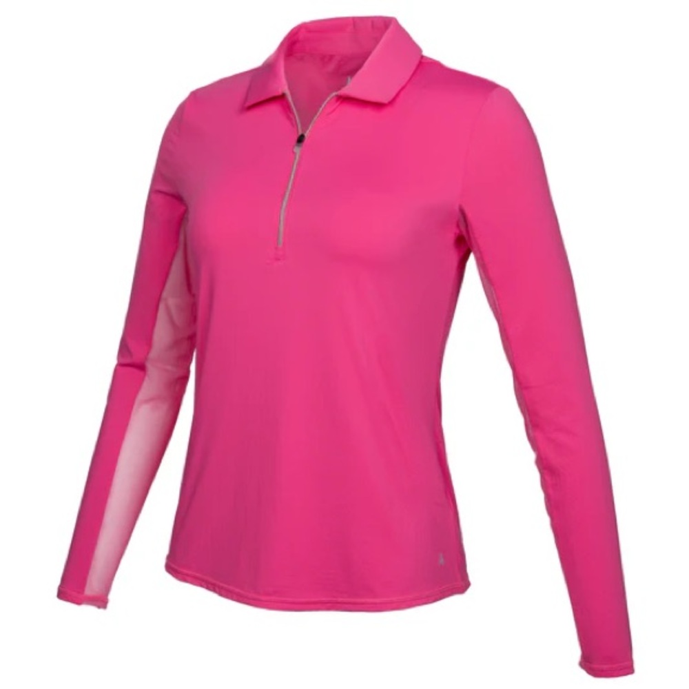 Women's Pink Long Sleeve Top